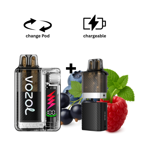 VOZOL Vista Kit Mr Blue VOZOL Vista Plug Vape Kit Mr Blue Beerenmix