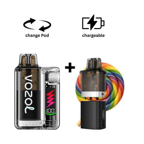 VOZOL Vista Kit Rainbow Candy VOZOL Vista Plug Vape Kit Rainbow Candy