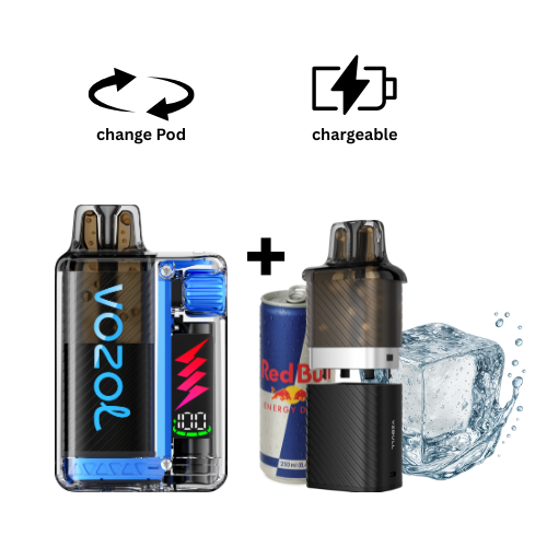 VOZOL Vista Kit VZBULL VOZOL Vista Plug Vape Kit VZBULL Energy