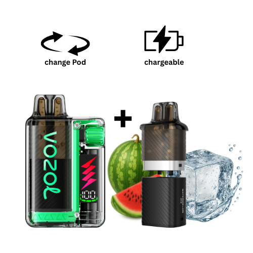 VOZOL Vista Kit Watermelon Ice VOZOL Vista Plug Vape Kit Wassermelone Ice