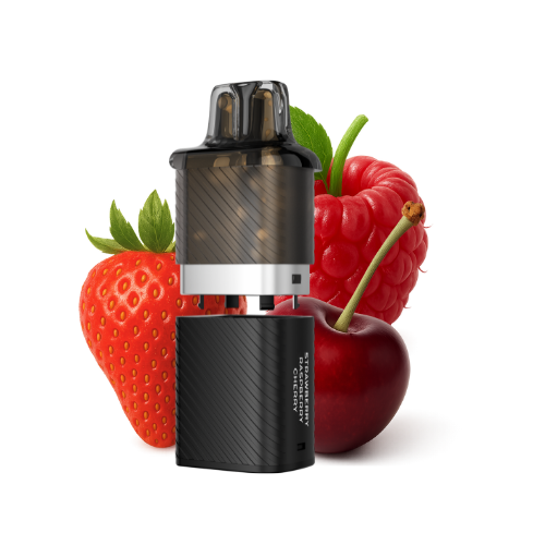 VOZOL Vista Pod Strawberry Raspberry Cherry – VOZOL Vista Pod 20mg 10’000 Puffs