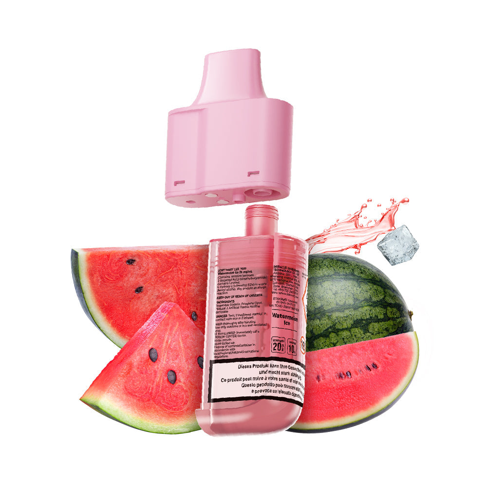 Lost Mary LUX 7000 Pod Watermelon Ice – 20 mg/ml, 12 ml, 0.8 Ohm Mesh Coil